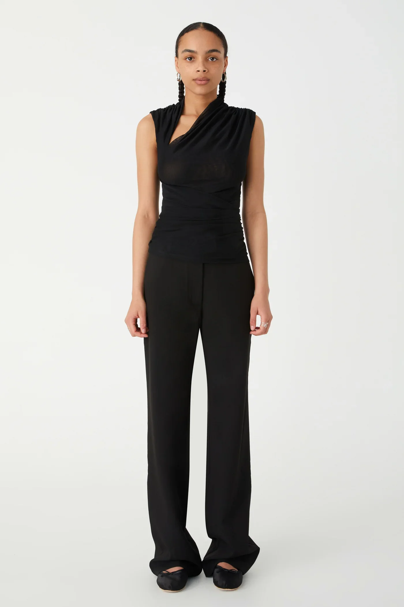 MISHA - TULLA TOP (BLACK)