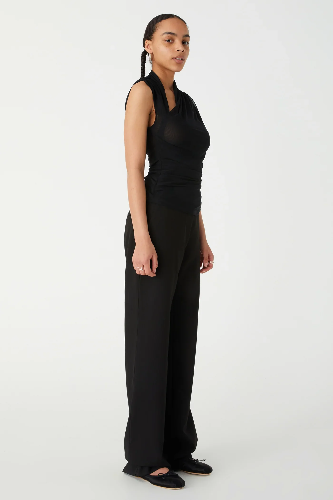 MISHA - TULLA TOP (BLACK) - Image 2