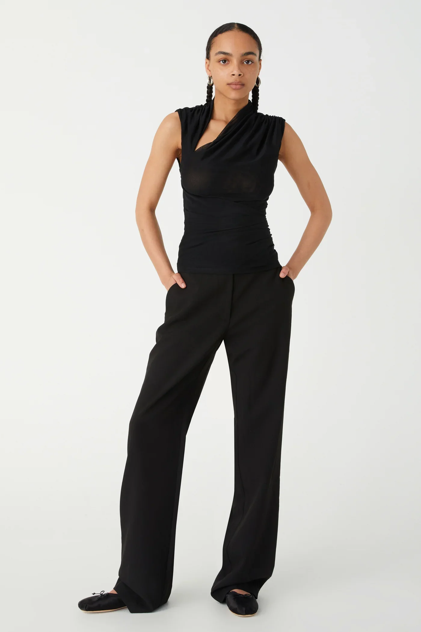 MISHA - TULLA TOP (BLACK) - Image 3