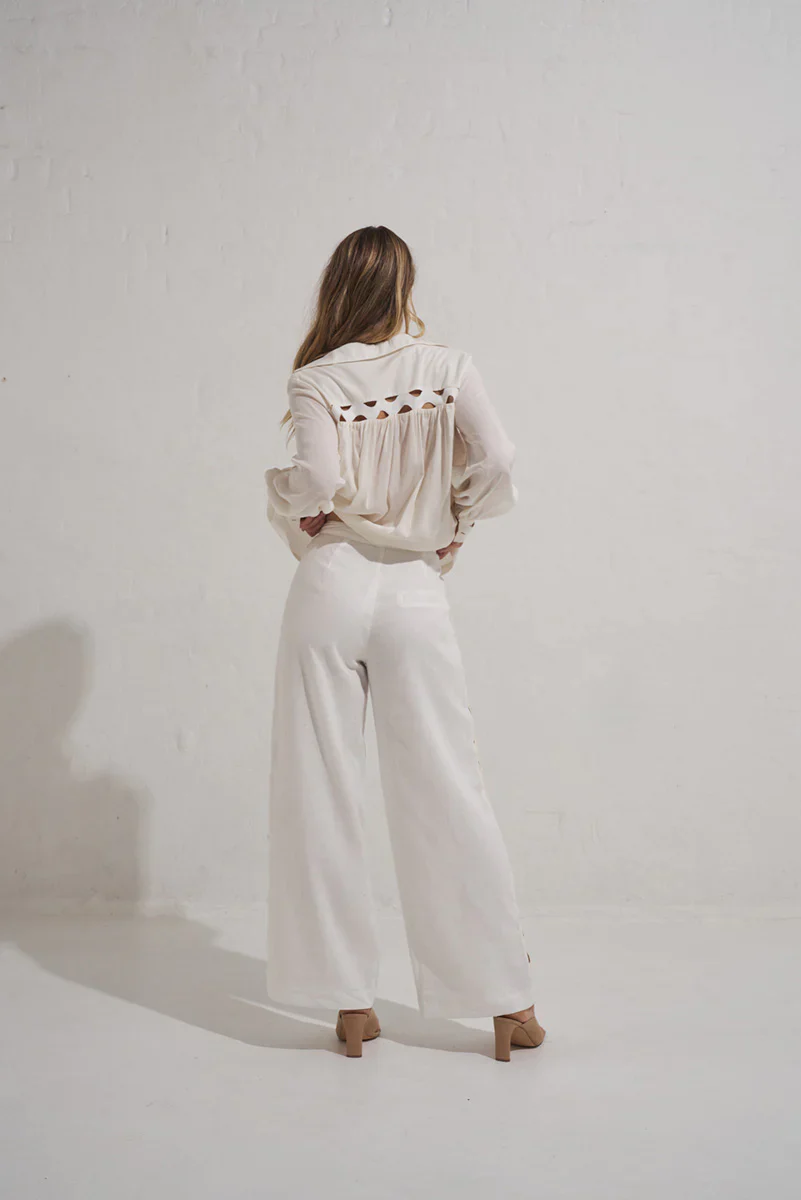 MØN RENN - Coast Pant (Ivory Cream) - Image 4