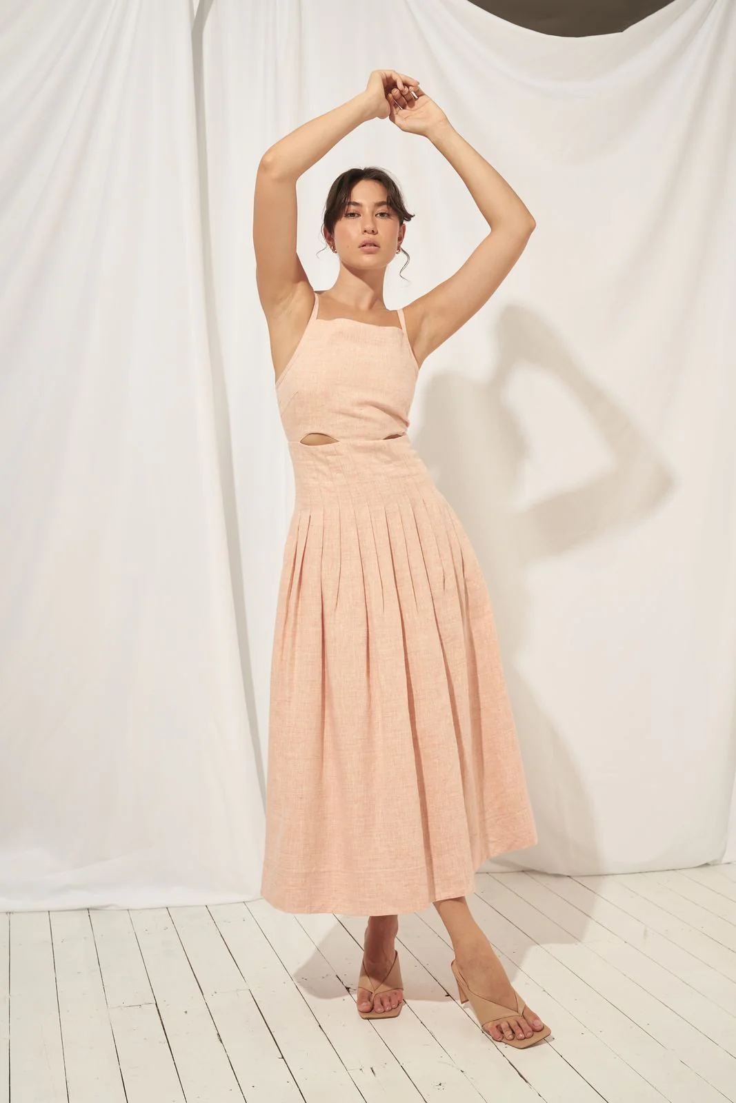 MØN RENN - Laila Midi Dress (Sherbert) - Image 5