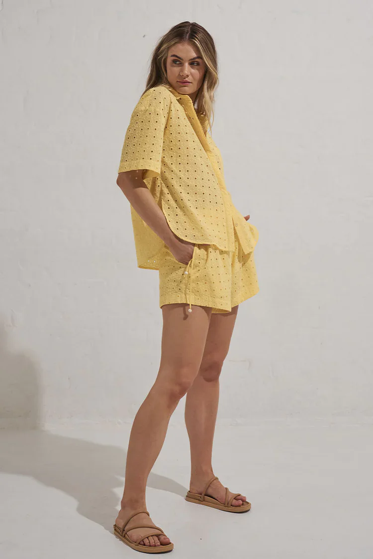 MØN RENN - RADIATE SHIRT (LEMON SORBET) - Image 3