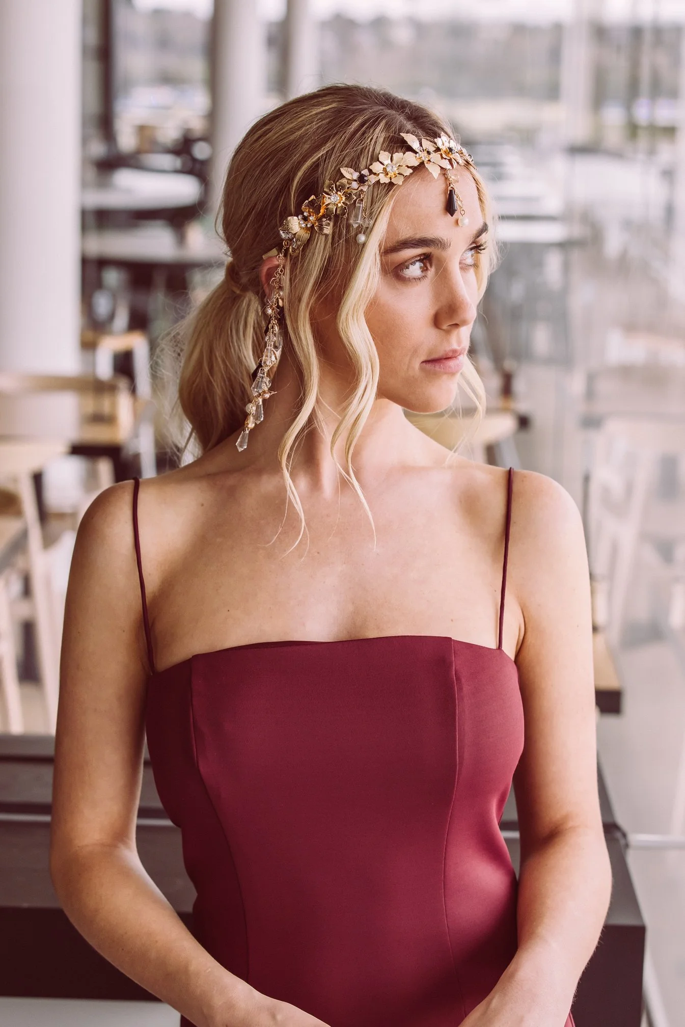 Morgan & Taylor - Angelina Headpiece - Image 3