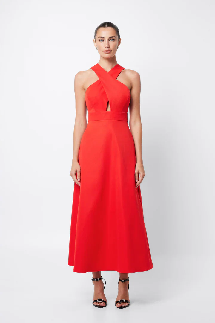 MOSSMAN - ENCORE MAXI DRESS (Red) FINAL SALE