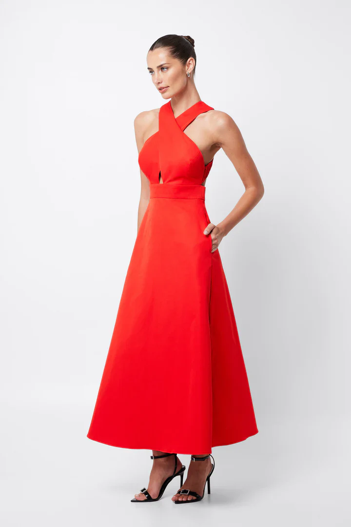 MOSSMAN - ENCORE MAXI DRESS (Red) FINAL SALE - Image 3