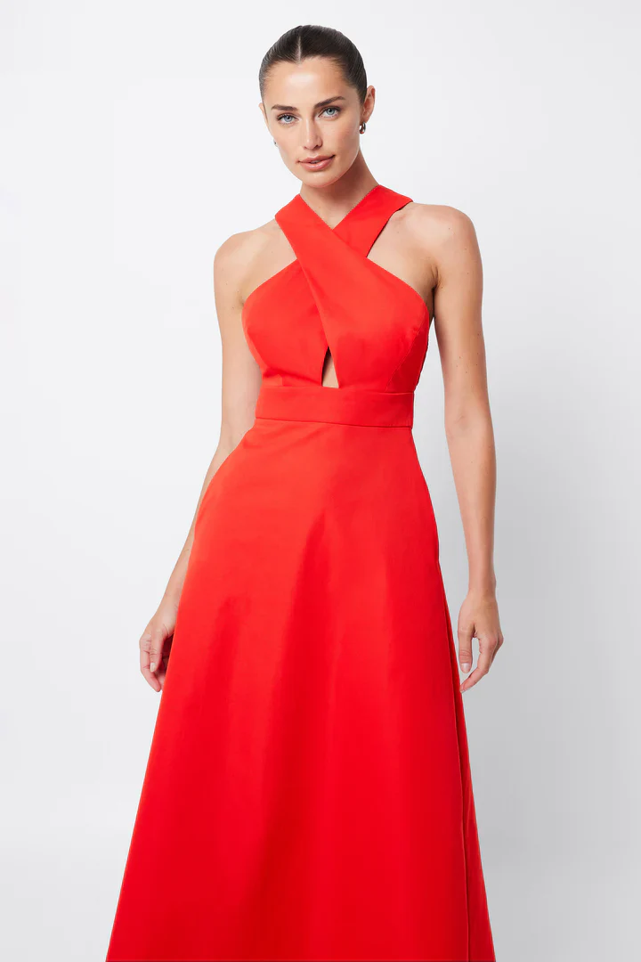 MOSSMAN - ENCORE MAXI DRESS (Red) FINAL SALE - Image 4