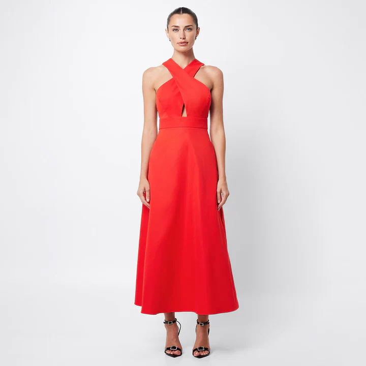 MOSSMAN - ENCORE MAXI DRESS (Red) FINAL SALE - Image 5