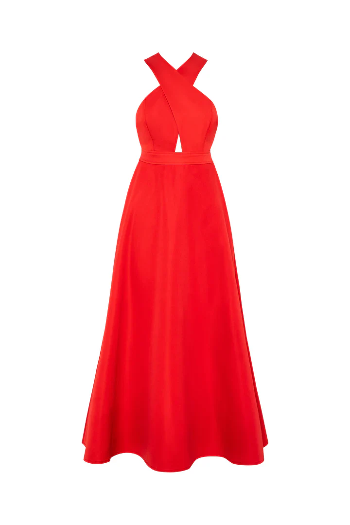 MOSSMAN - ENCORE MAXI DRESS (Red) FINAL SALE - Image 7