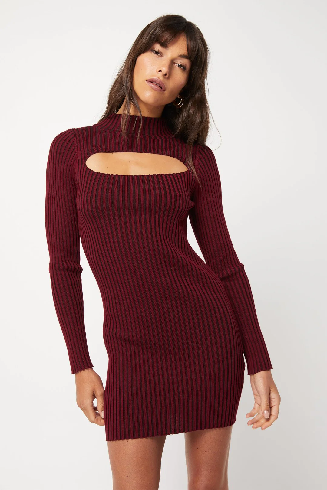 MOSSMAN - Euphoria Mini Dress (Blood Red)