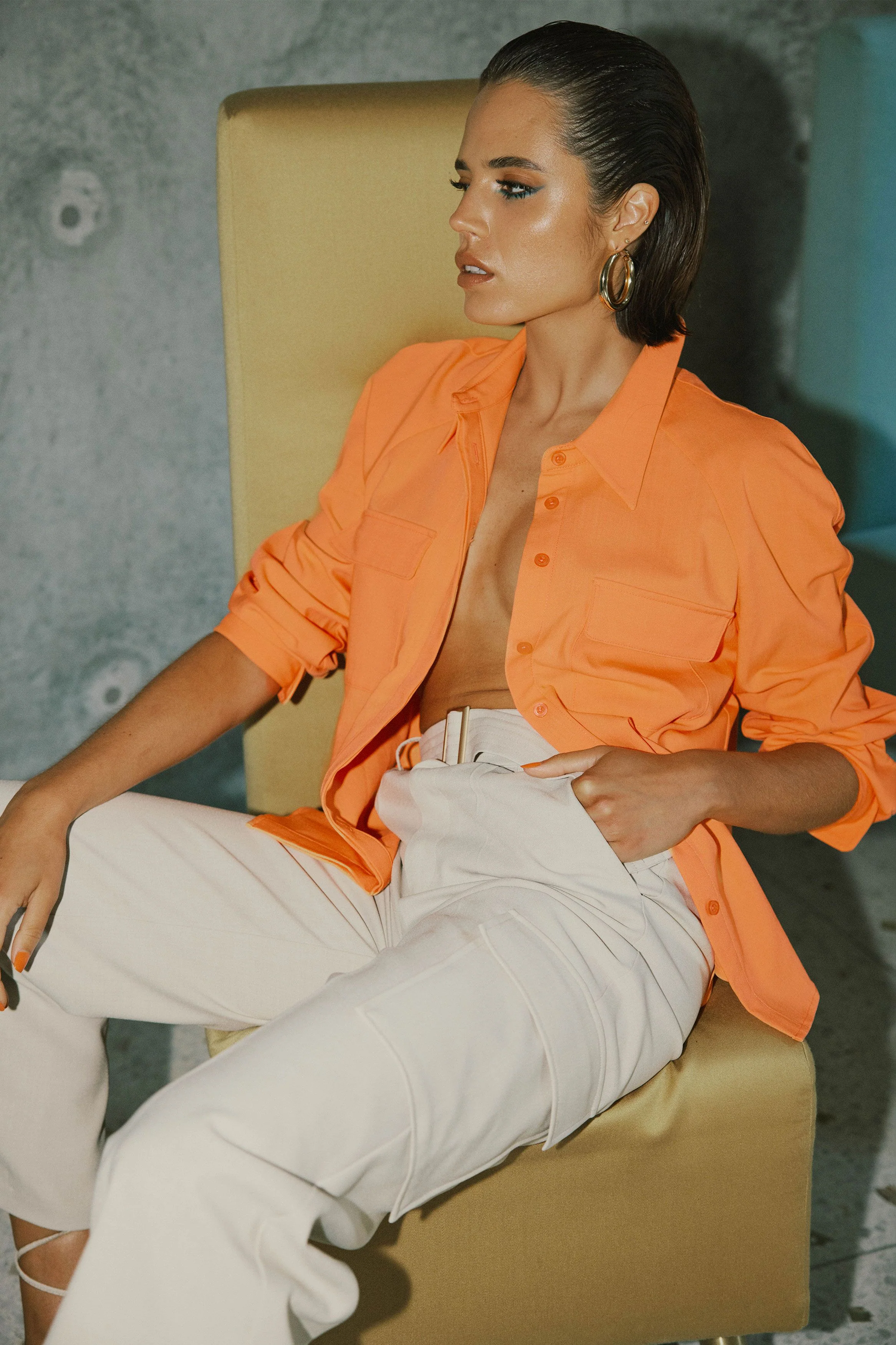 MOSSMAN - FIRST WAVE SHIRT (PEACH) - Image 4