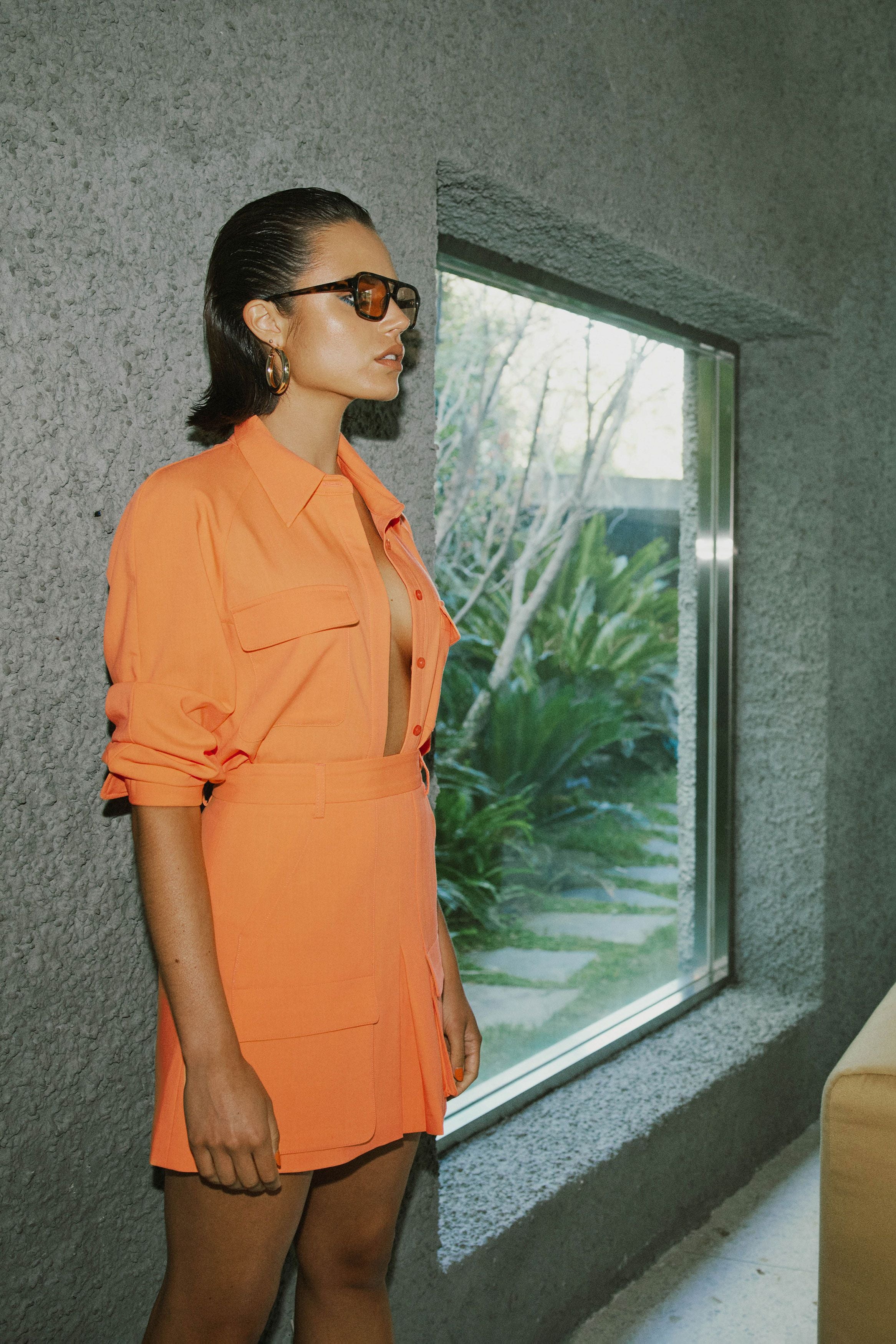 MOSSMAN - FIRST WAVE SKIRT (PEACH) - Image 9