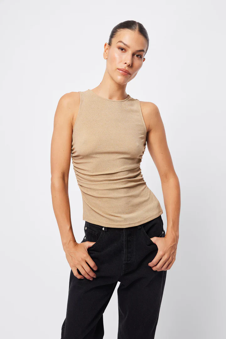 MOSSMAN - GOLDEN HOUR TOP (GOLD) - Image 2