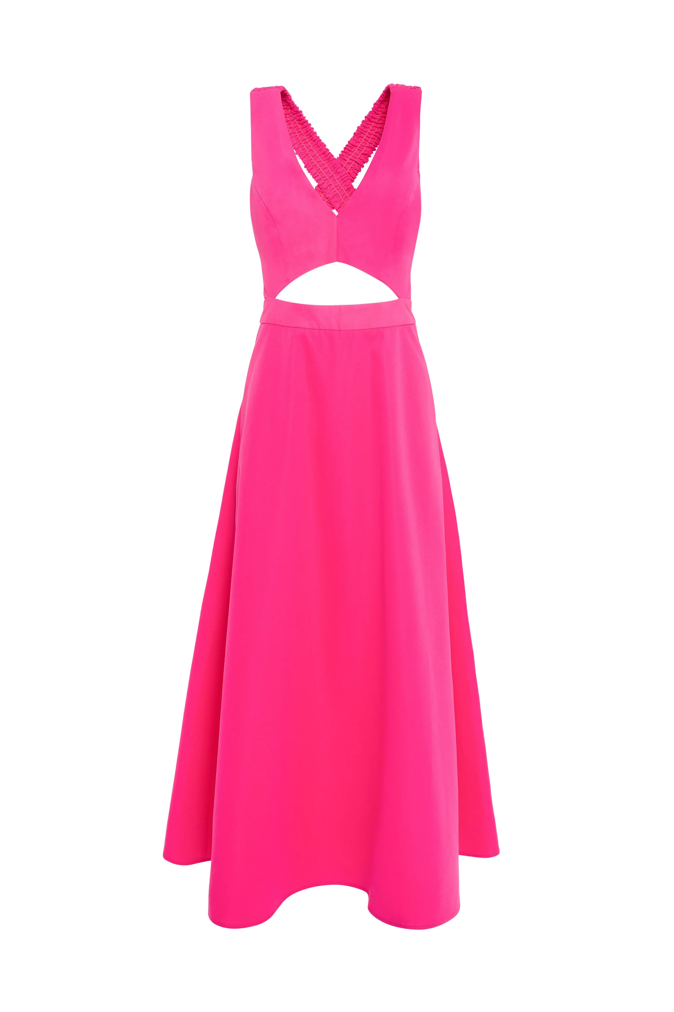 MOSSMAN - IN A DAZE MAXI DRESS (Fuchsia)