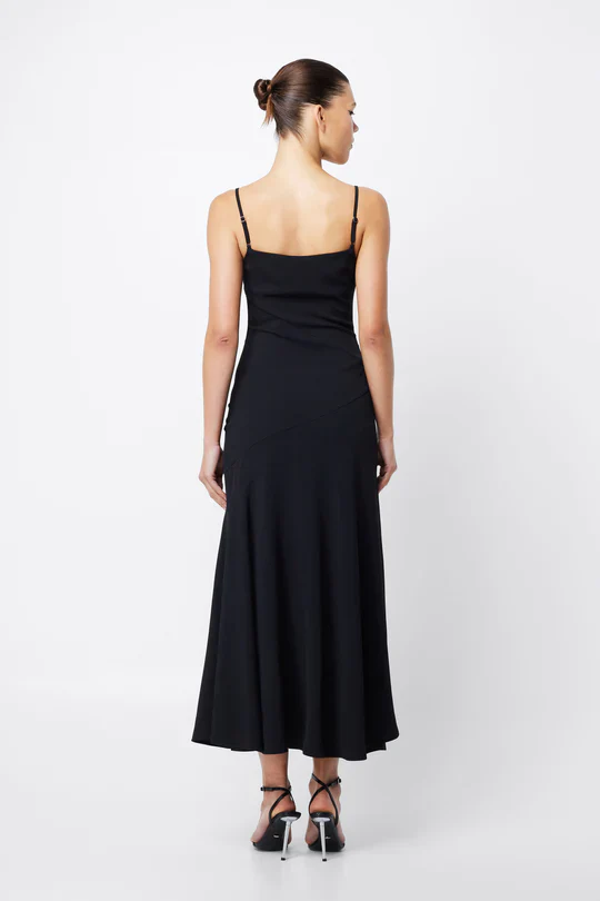 MOSSMAN - MANIFEST MAXI DRESS (BLACK) - Image 5