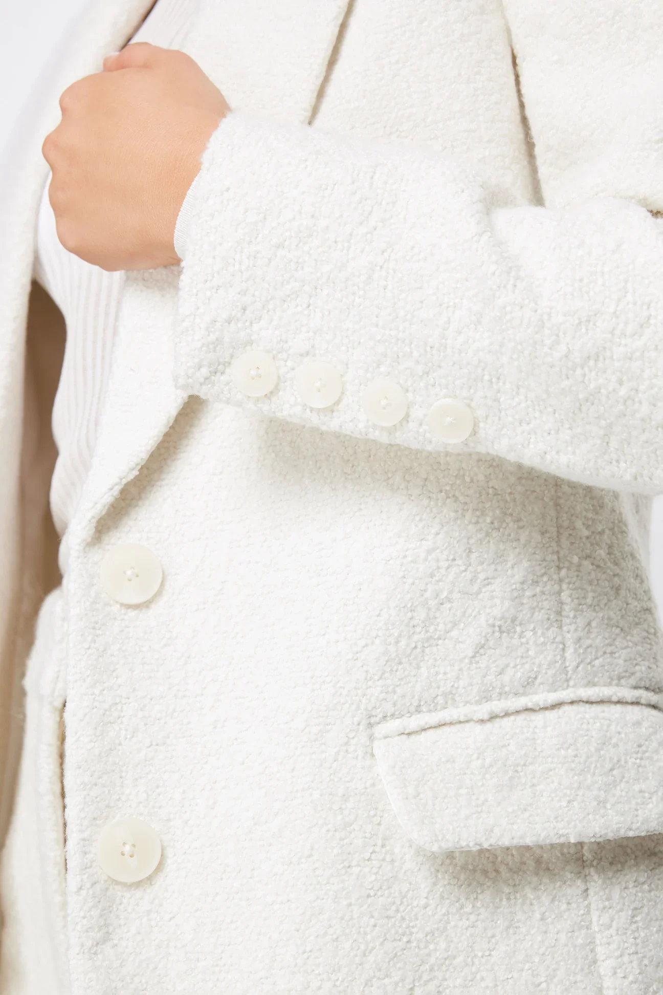 MOSSMAN - MOTIONLESS BLAZER (WHITE) - Image 2