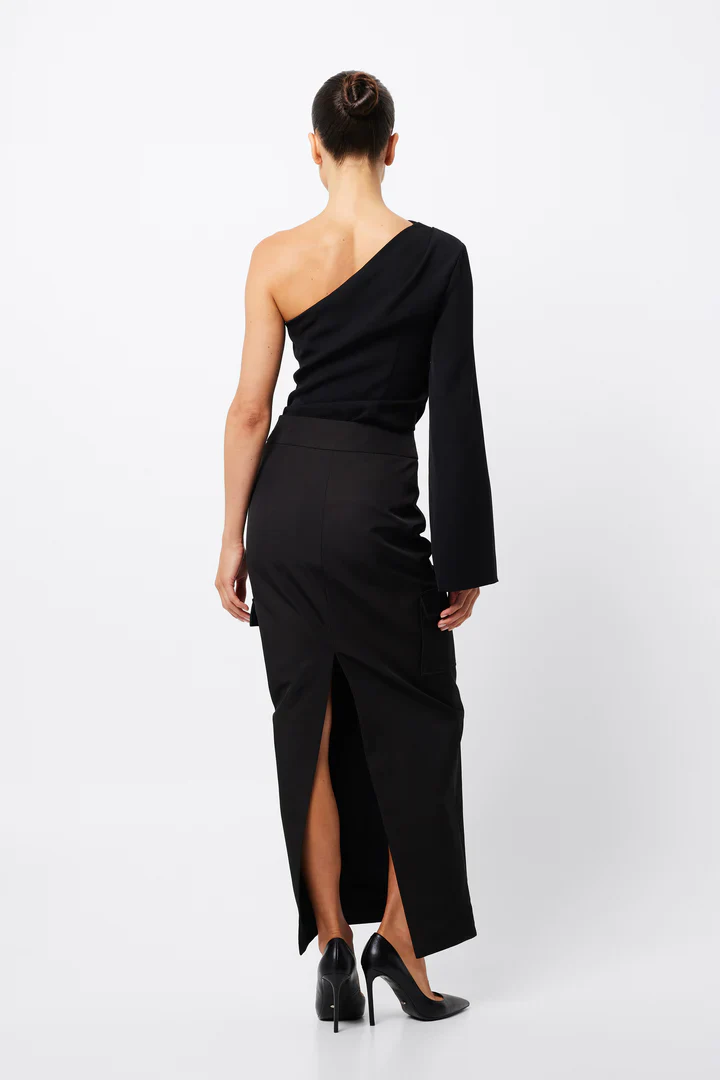 MOSSMAN - NOVEL TOP (BLACK) - Image 2