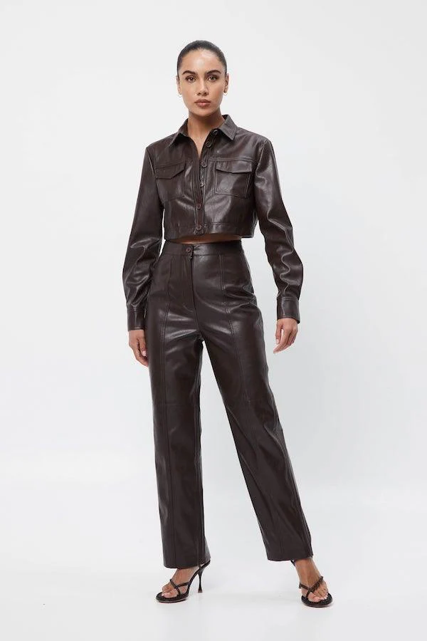 MOSSMAN - Opulence Pant (Chocolate) - Image 3