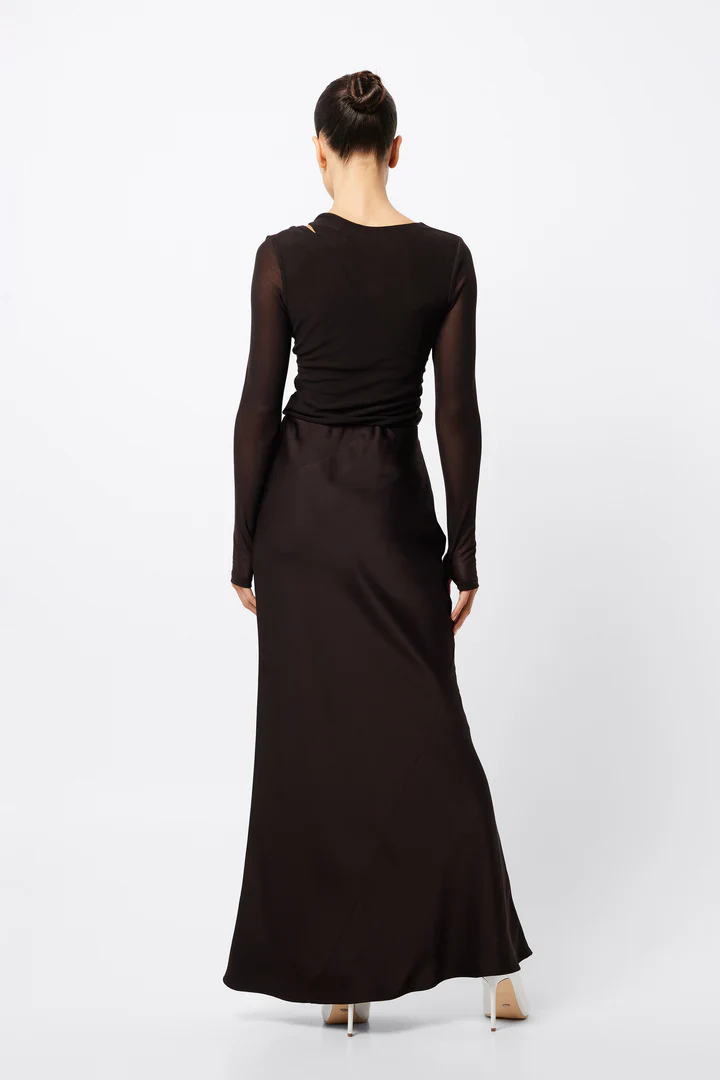 MOSSMAN - PUNCTURED TOP (CHOCOLATE) - Image 5