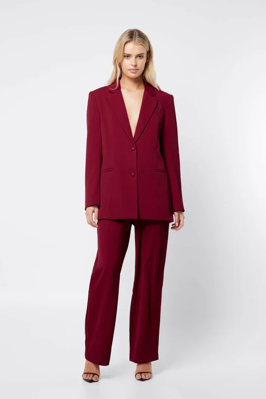 MOSSMAN - Ride This Out Blazer (Crimson) - Image 4
