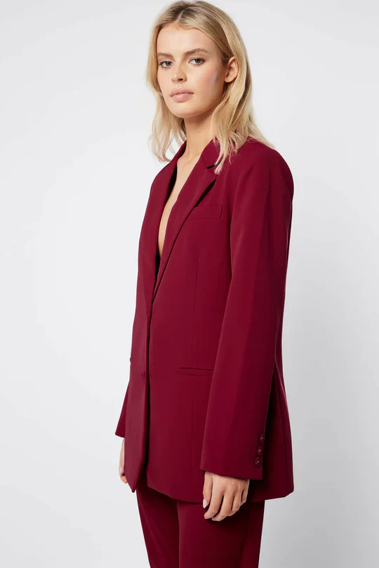 MOSSMAN - Ride This Out Blazer (Crimson) - Image 5