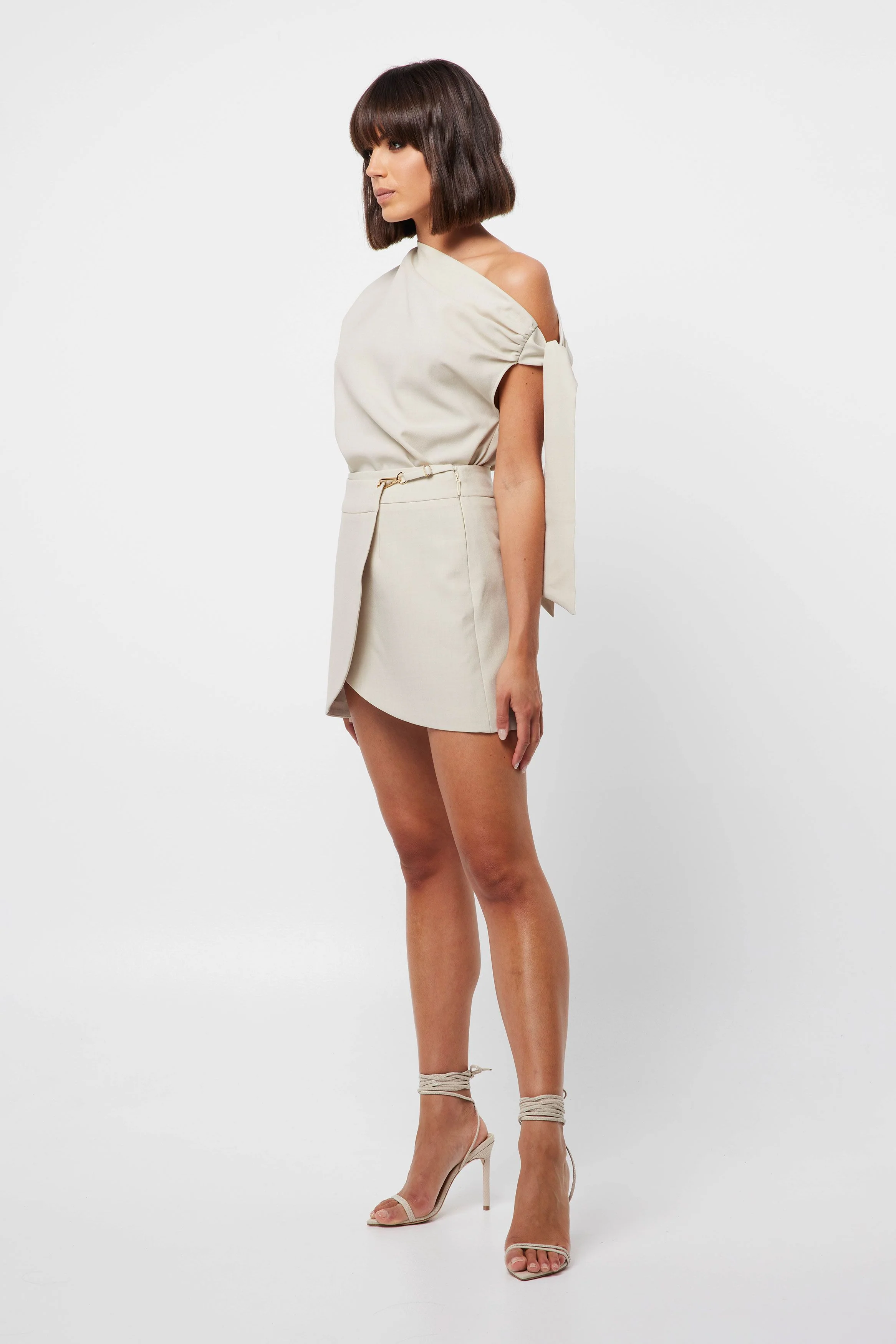 MOSSMAN - Spectrum Mini Skirt (Natural)