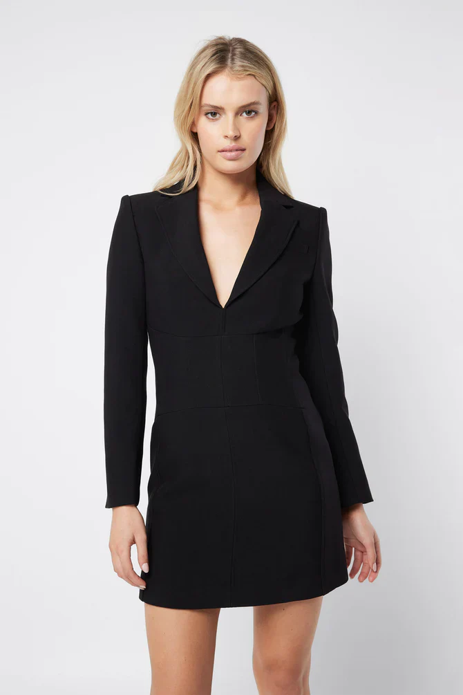 MOSSMAN - Sweet Disposition Mini Dress (Black)
