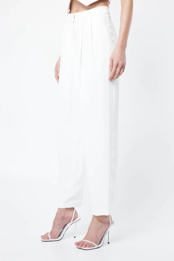MOSSMAN - The Como Pant (White) - Image 2