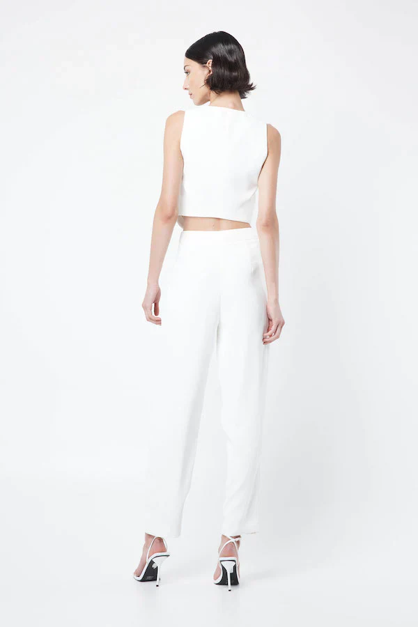 Mossman - The Como Vest (white) - Image 3