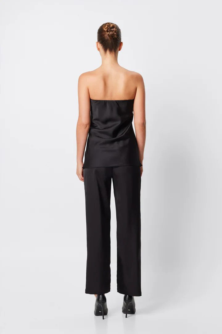 MOSSMAN - TOULOUSE STRAPLESS TOP (BLACK) - Image 2