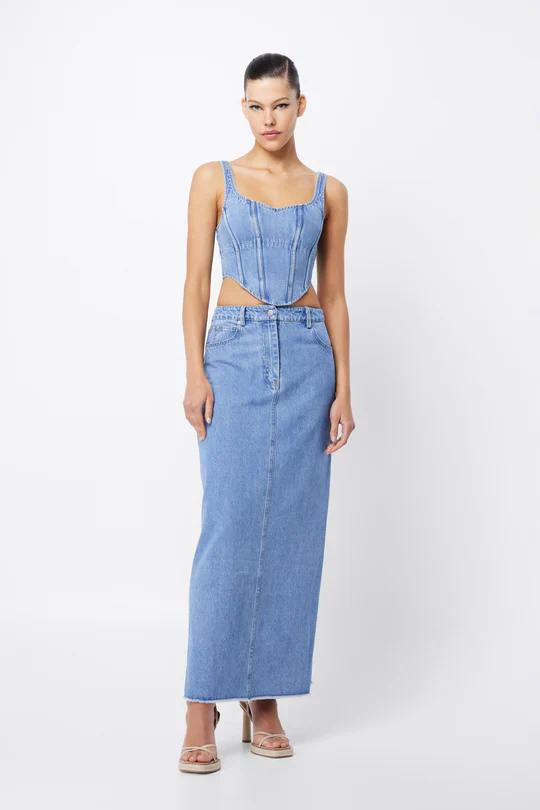 MOSSMAN - VACANT CORSET (DENIM) - Image 5