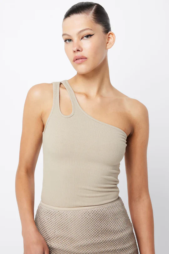 MOSSMAN - VICE TANK TOP (BEIGE) - Image 2