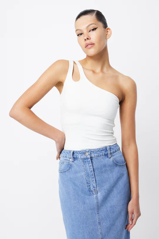 MOSSMAN - VICE TANK TOP (WHITE) - Image 2