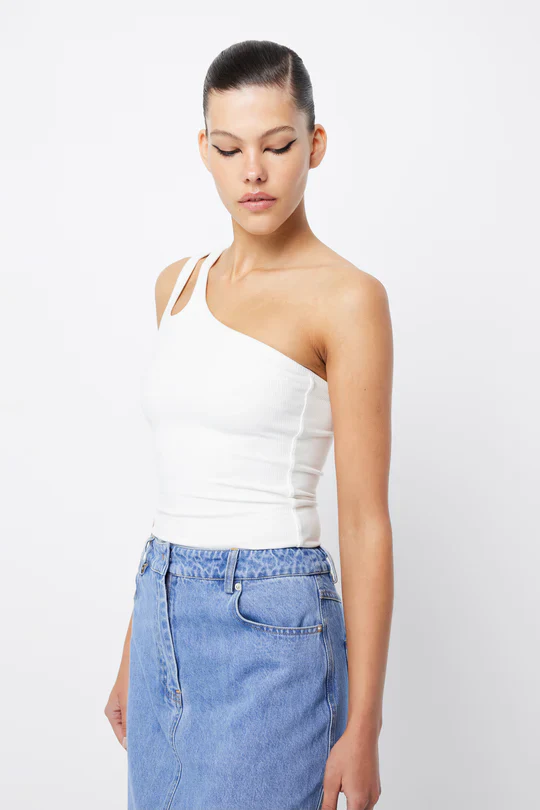 MOSSMAN - VICE TANK TOP (WHITE) - Image 3