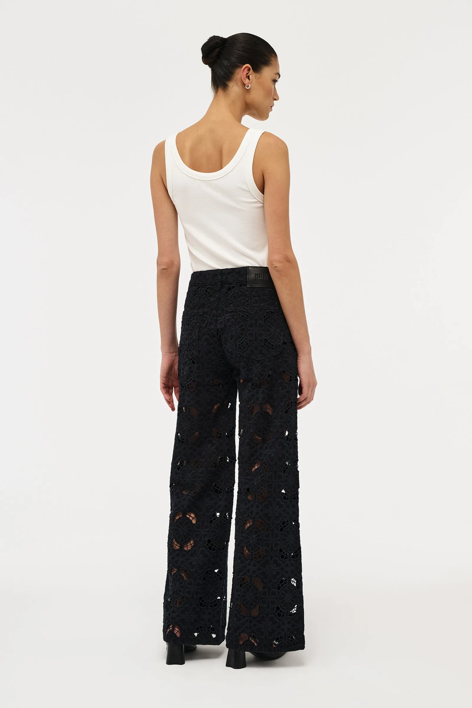 NEUW DENIM - EVA WIDE (FIORE EMBROIDERY BLACK) - Image 6