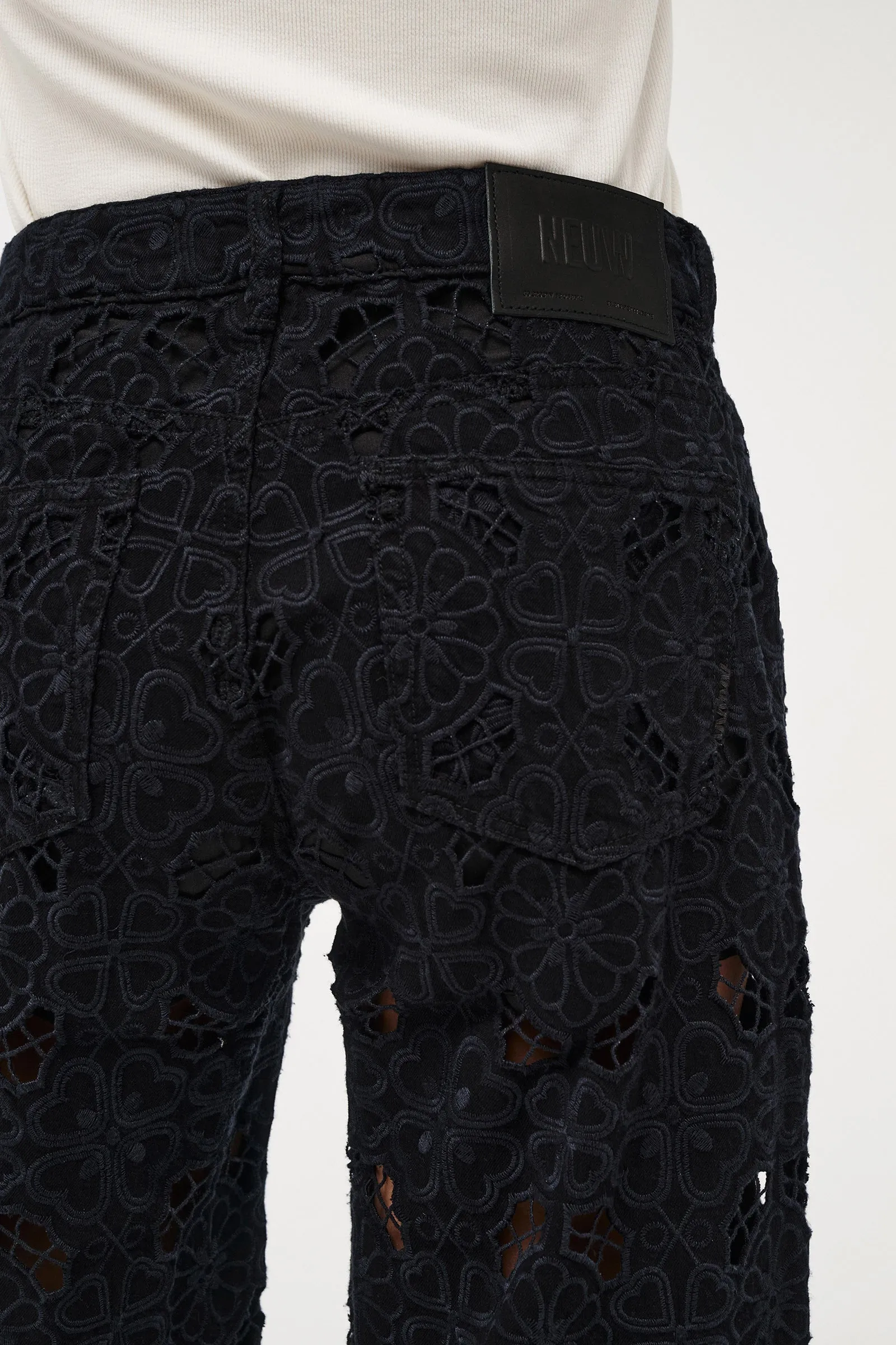 NEUW DENIM - EVA WIDE (FIORE EMBROIDERY BLACK) - Image 7