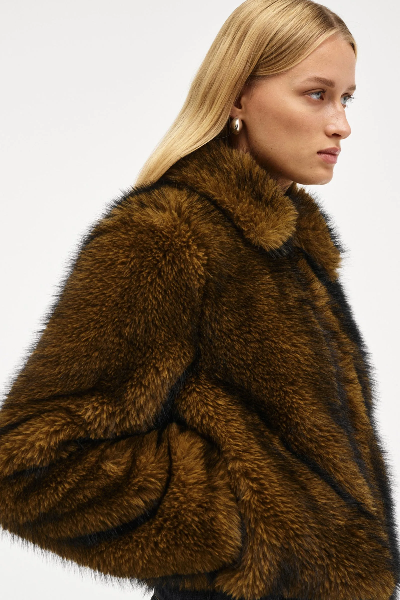 NEUW DENIM - FAUX FUR JACKET (HONEY)