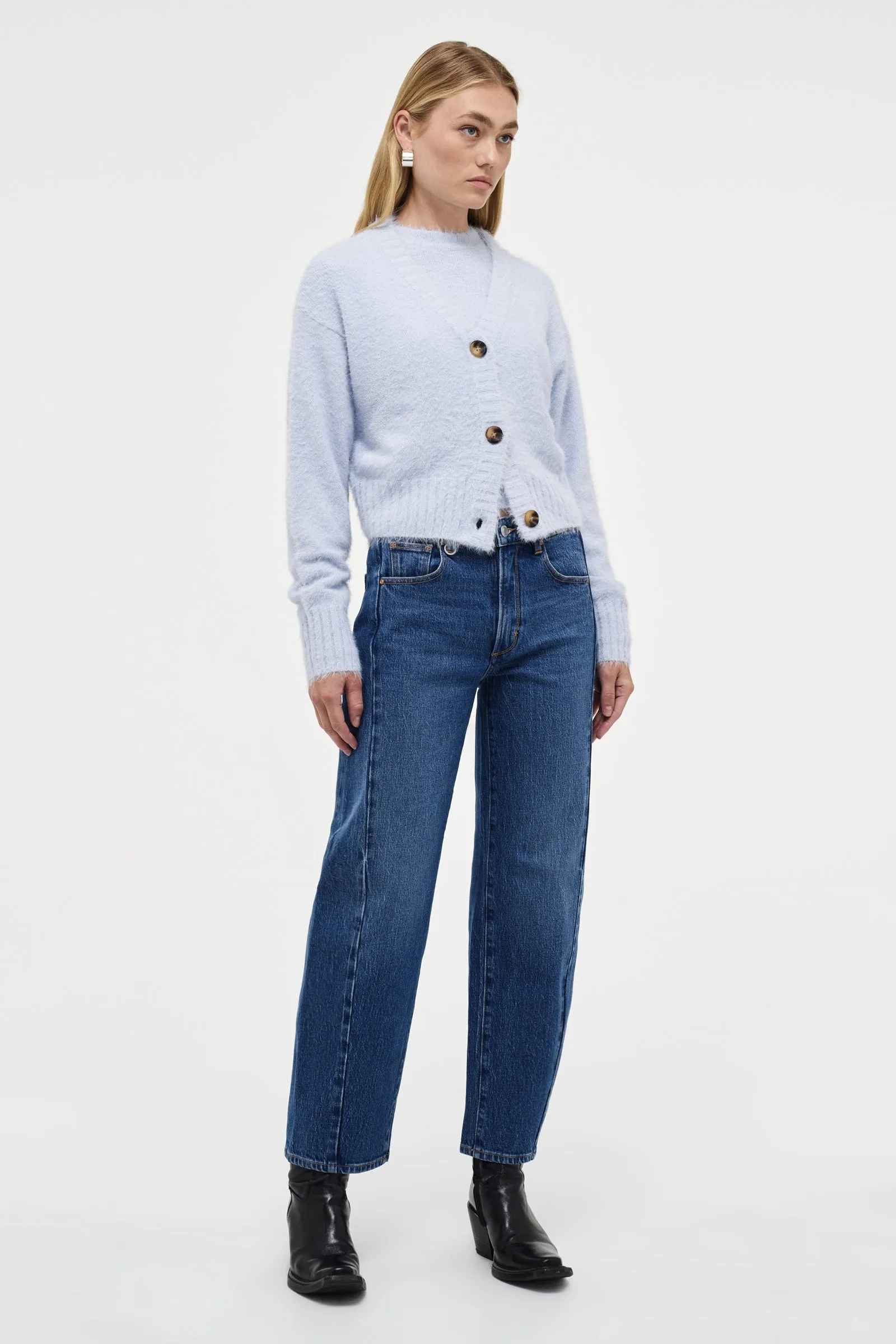 NEUW DENIM - KATE KNIT CARDIGAN (SOFT BLUE) - Image 3