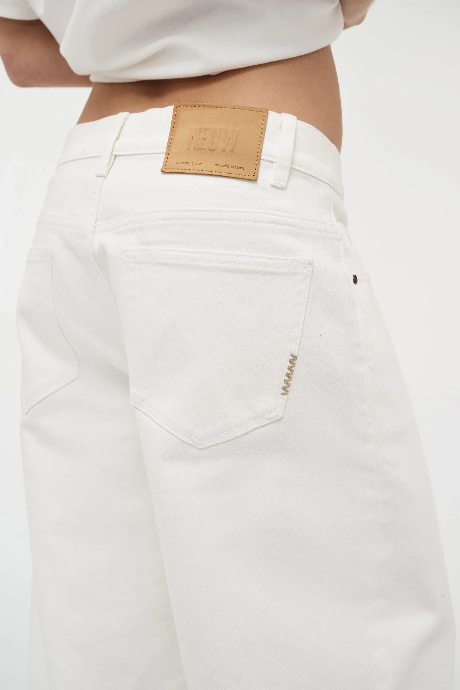 NEUW DENIM - NANCY BARREL (WHITE) - Image 6
