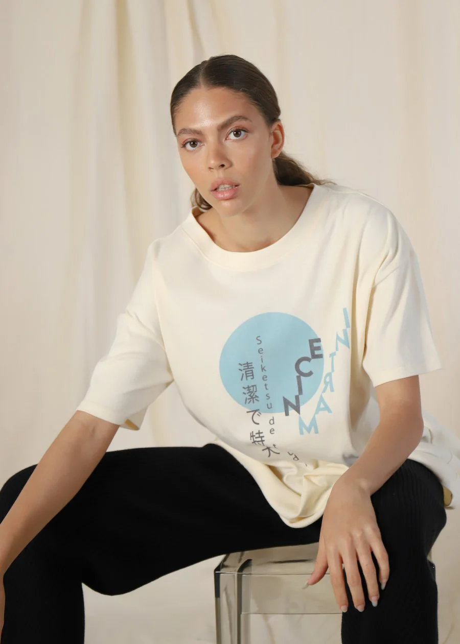 NICE MARTIN - Mace Tee (Cream) - Image 3