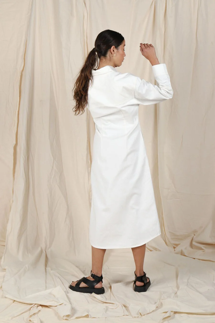 NICE MARTIN - North Dress (White) - Image 3