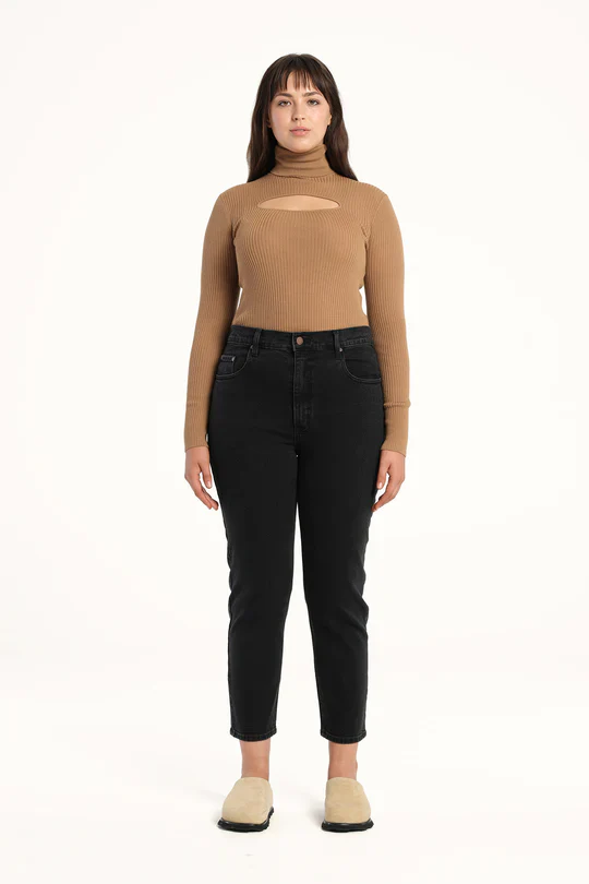 NOBODY DENIM - Frankie Jean Ankle Stretch (Astorial Black) - Image 5