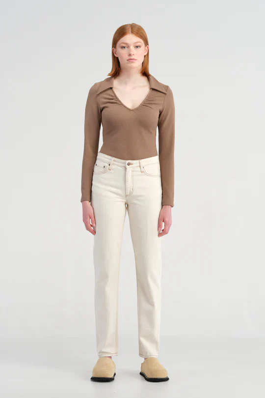 NOBODY DENIM - Phoebe Jean (Ecru) - Image 4