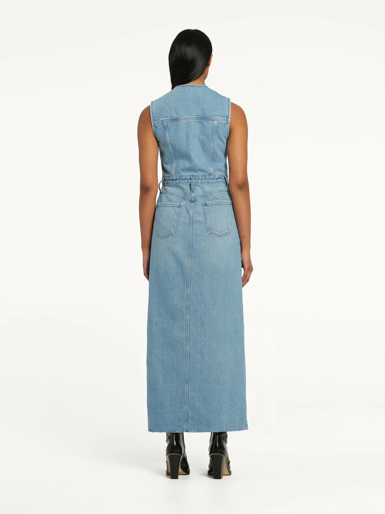 NOBODY DENIM - ROXANNE MAXI DRESS (SAUNTER) - Image 4
