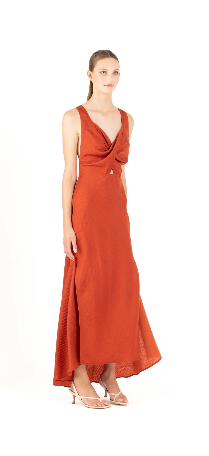 ONE FELL SWOOP - ALESSANDRA DRESS (AMBER) - Image 4