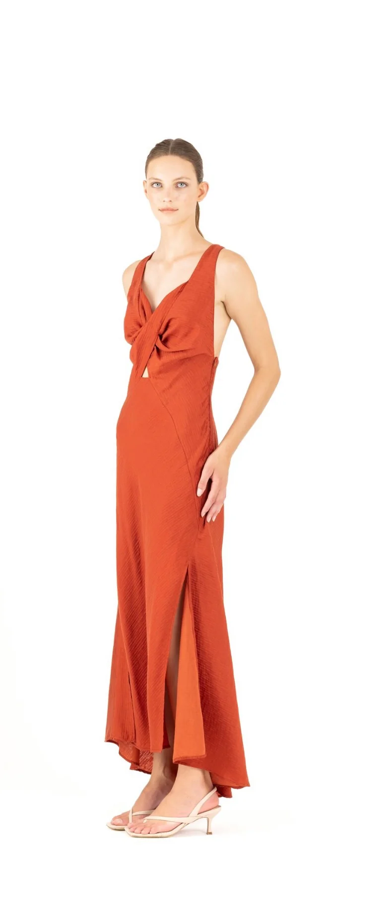 ONE FELL SWOOP - ALESSANDRA DRESS (AMBER) - Image 5