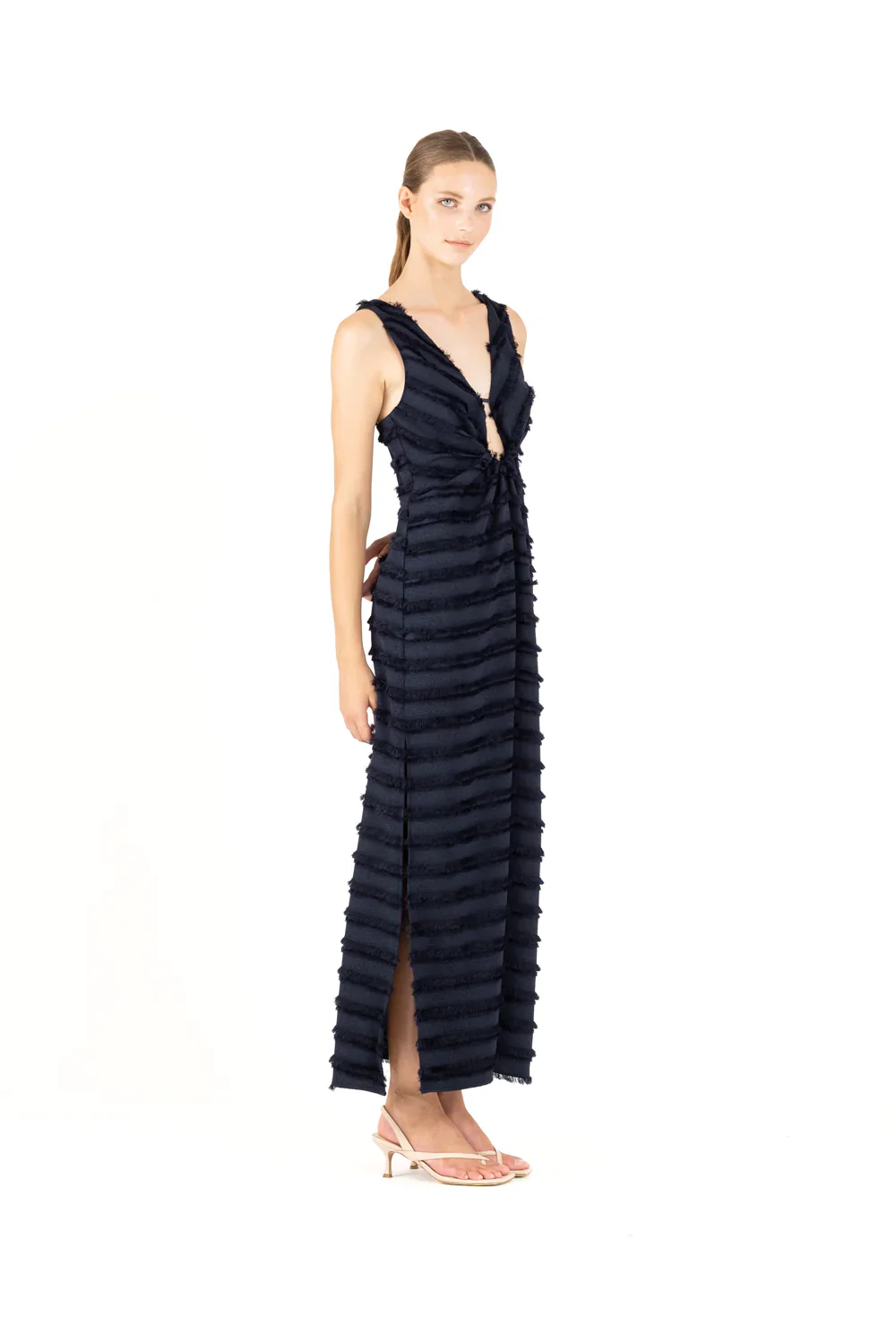 ONE FELL SWOOP - ALEXA DRESS (MIDNIGHT FLOUNCE) - Image 3