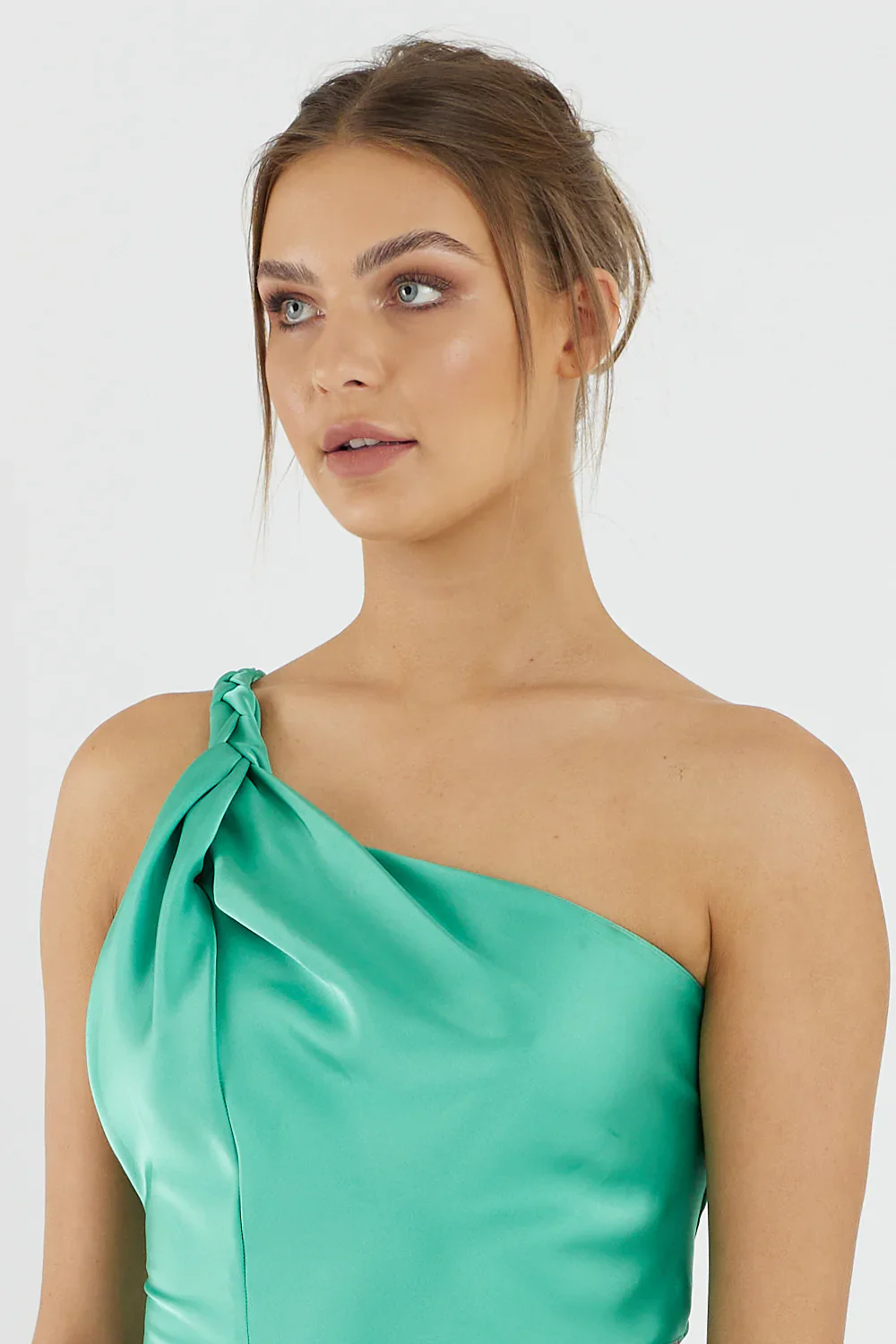 ONE FELL SWOOP - Hepburn Mini Dress (Juniper) - Image 5