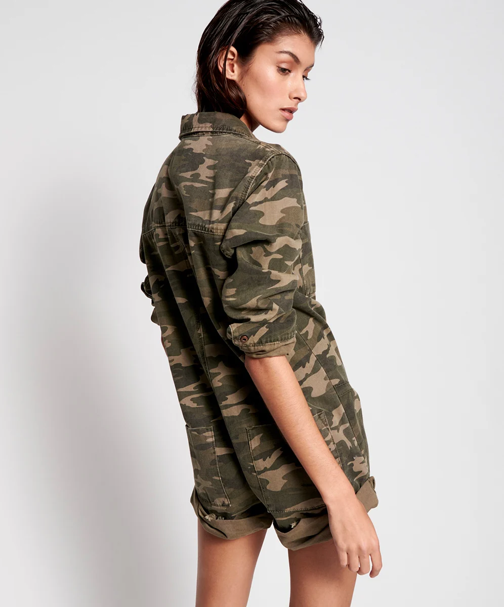 ONE TEASPOON - Camo Phrophecy Jumpsuit - Image 3