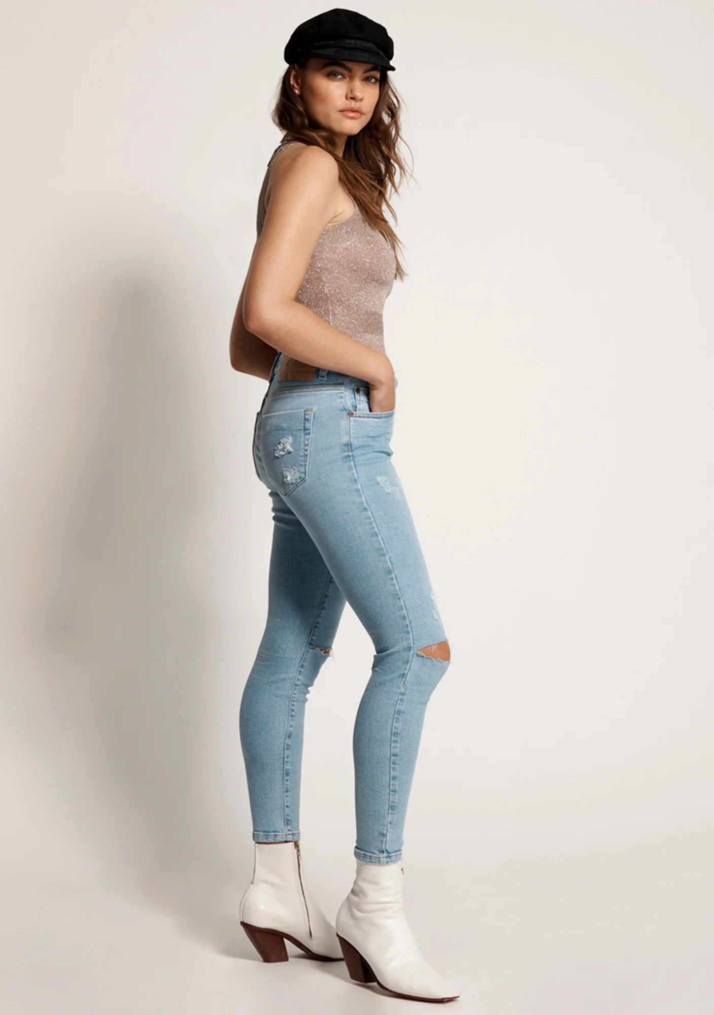 ONE TEASPOON - Oahu Freebirds II High Waist Skinny Jean - Image 3