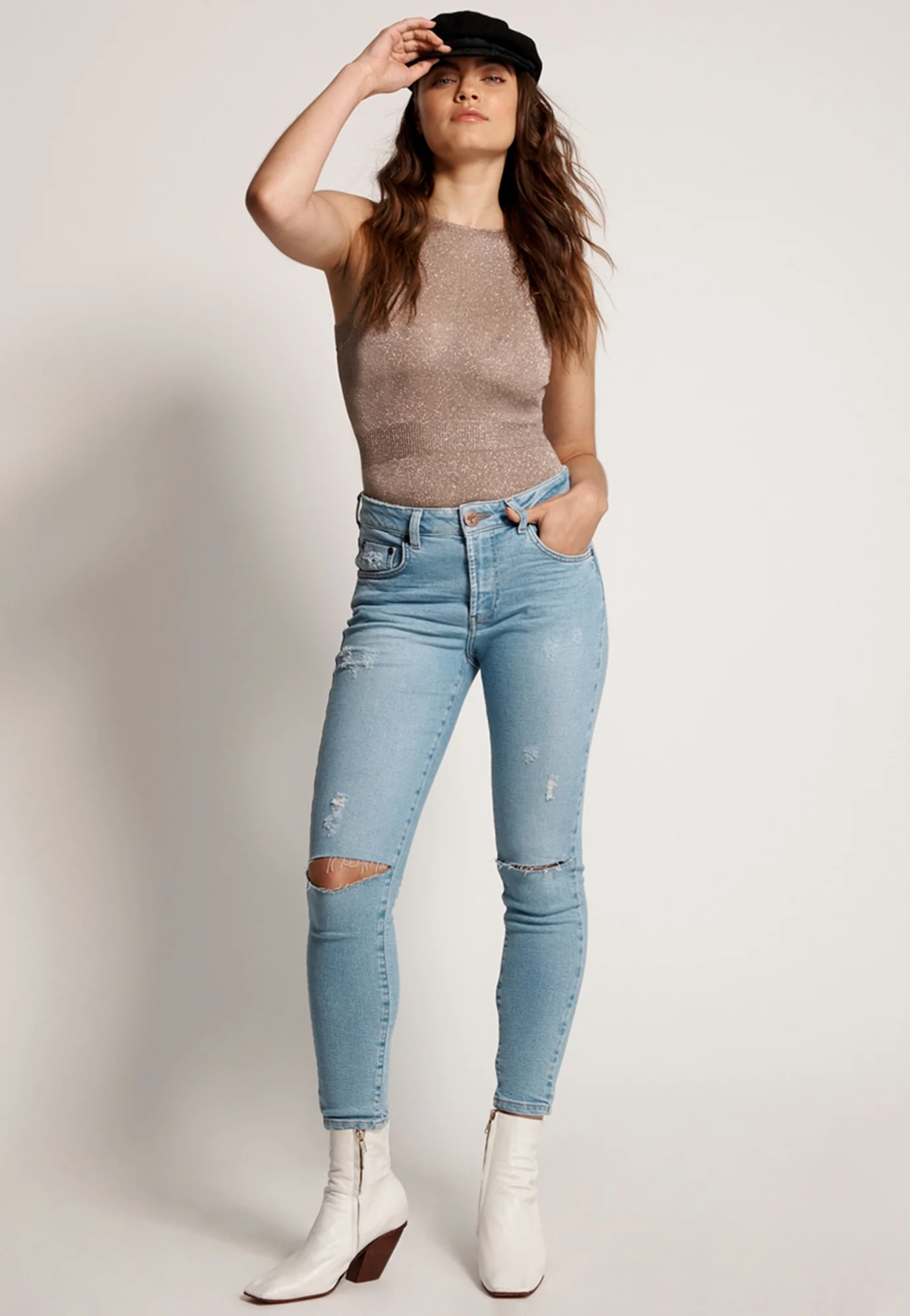 ONE TEASPOON - Oahu Freebirds II High Waist Skinny Jean - Image 5